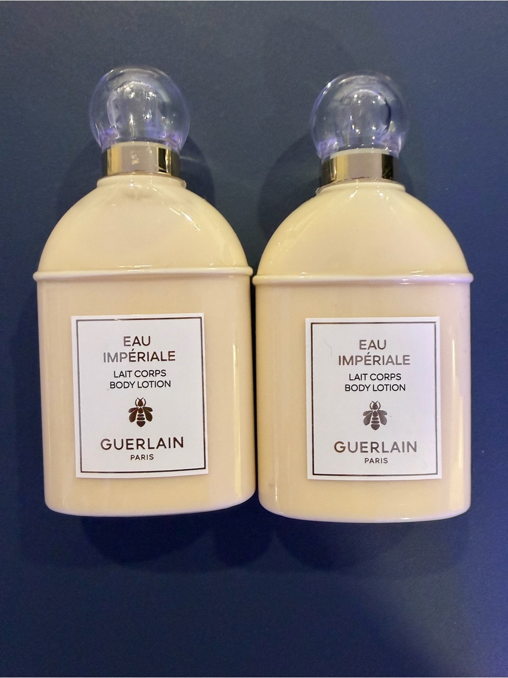 GUERLAIN Eau Impériale Body Lotion - Cream & Gold Accents
